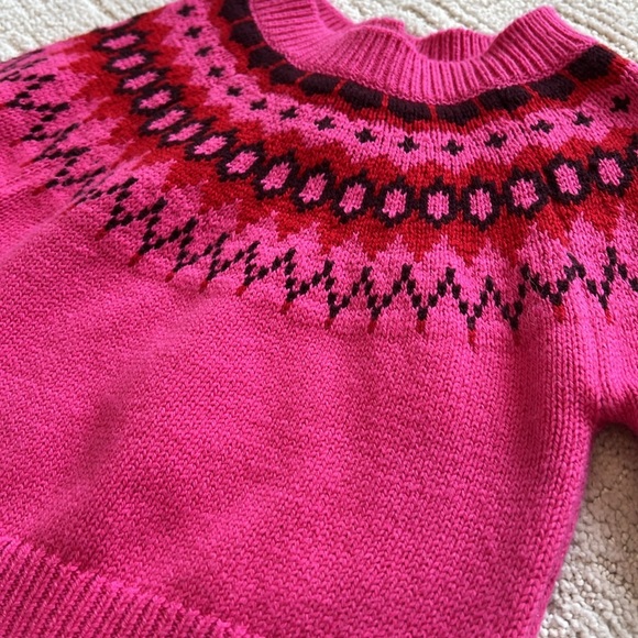 ๐HP๐Gap baby girl pink sweater - Picture 5 of 7
